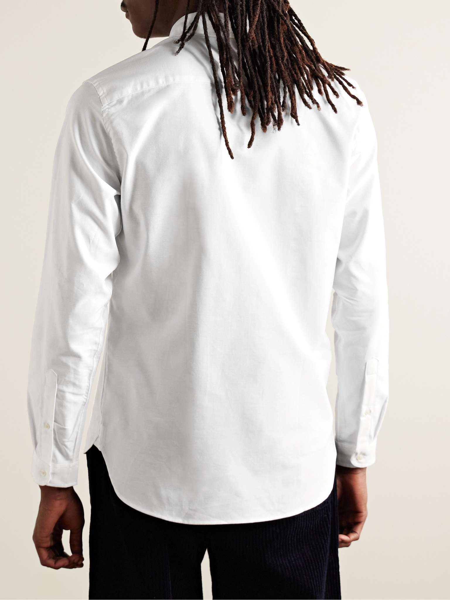 Brook Button-Down Collar Organic Cotton Shirt - 4
