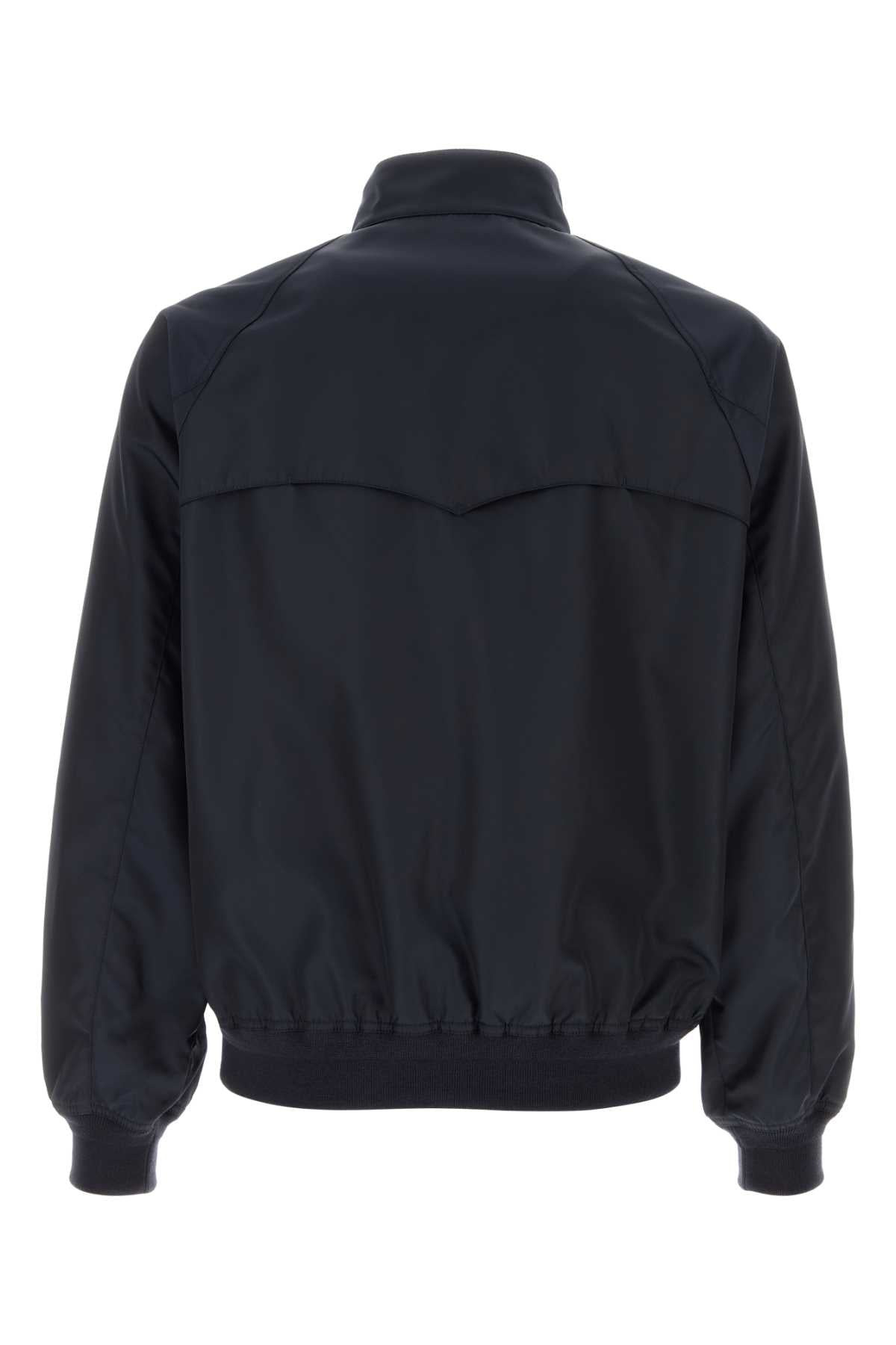 Valentino Garavani Men Navy Blue Nylon Jacket - 2