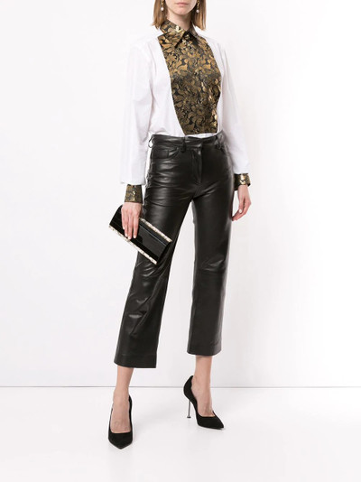 Dolce & Gabbana brocade tuxedo shirt outlook