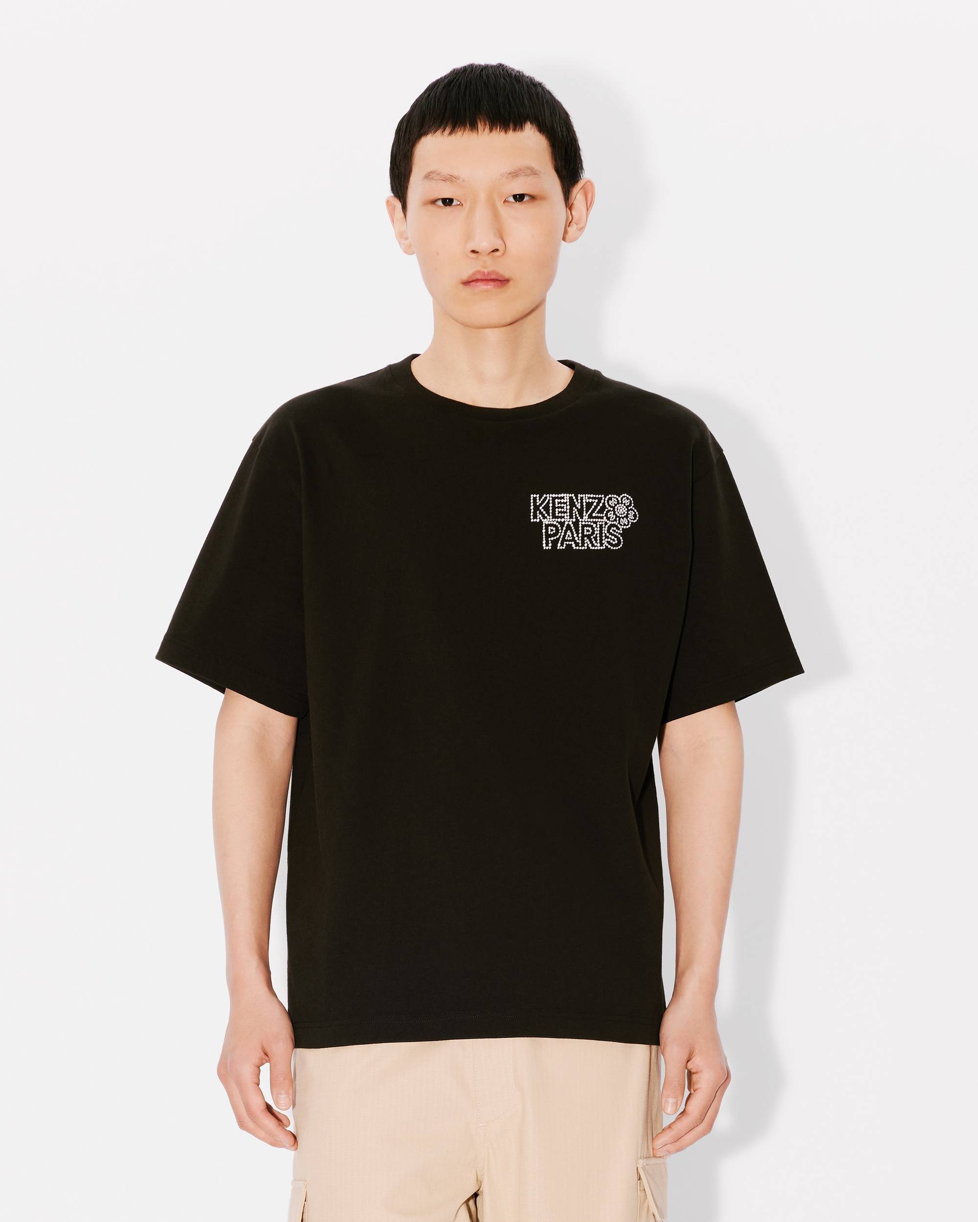 [送料無料 関税込] Kenzo Constellation ロゴ 刺繍 Tシャツ KENZO 'KENZO Constellation' oversized embroidered T-shirt