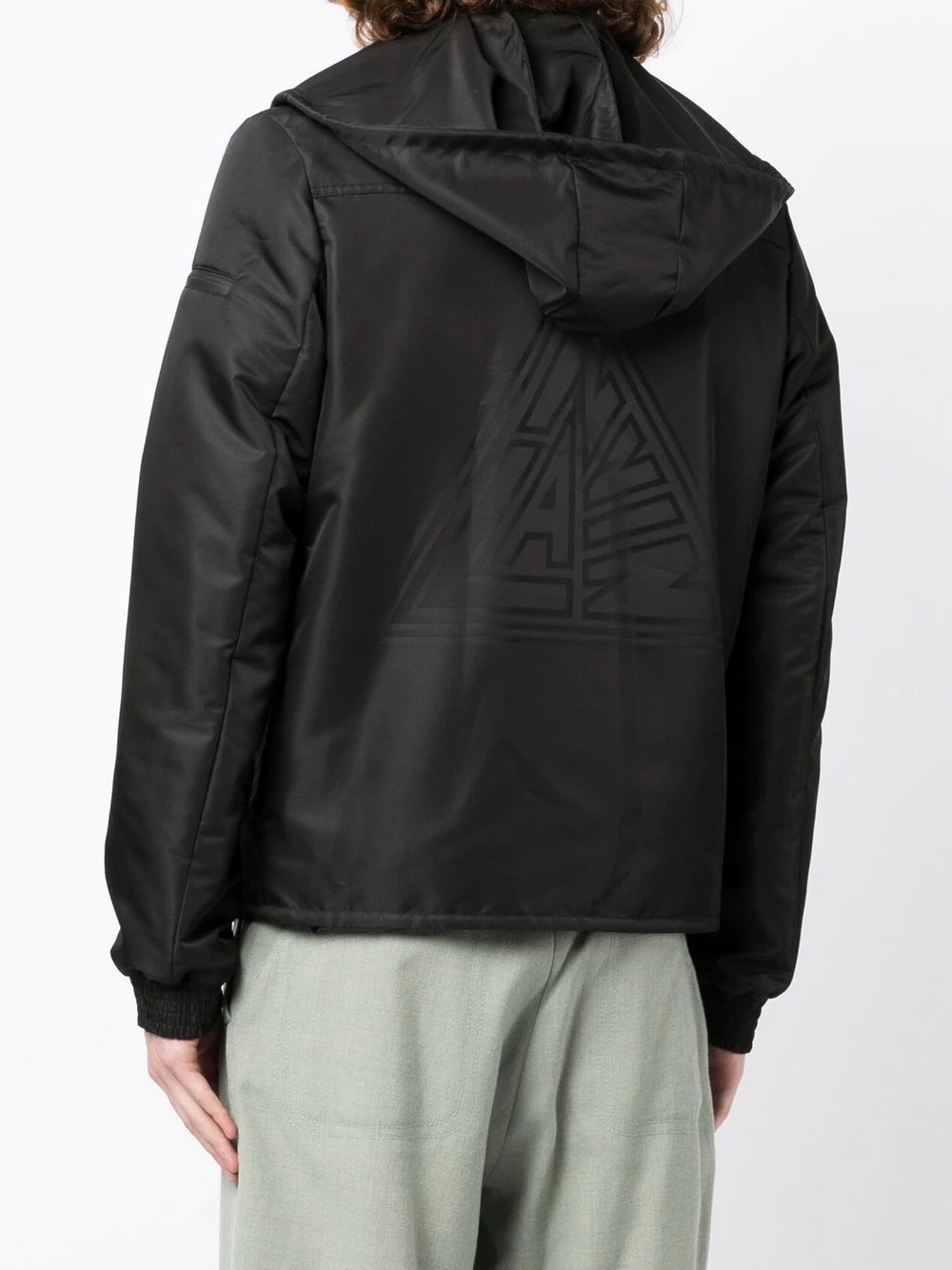 graphic-print hooded jacket - 4