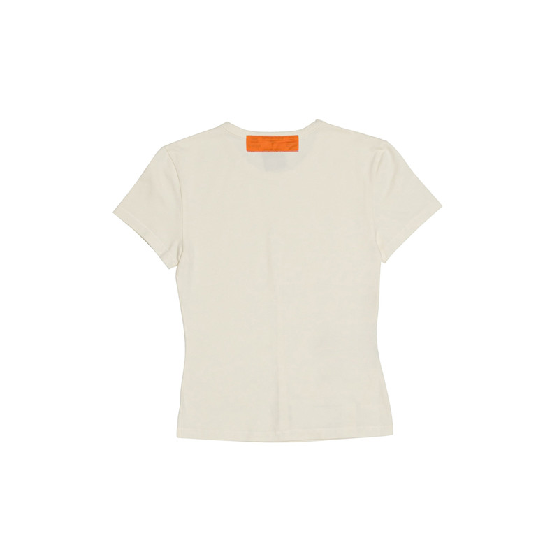 Heron Preston Ivory Baby Tee outlook