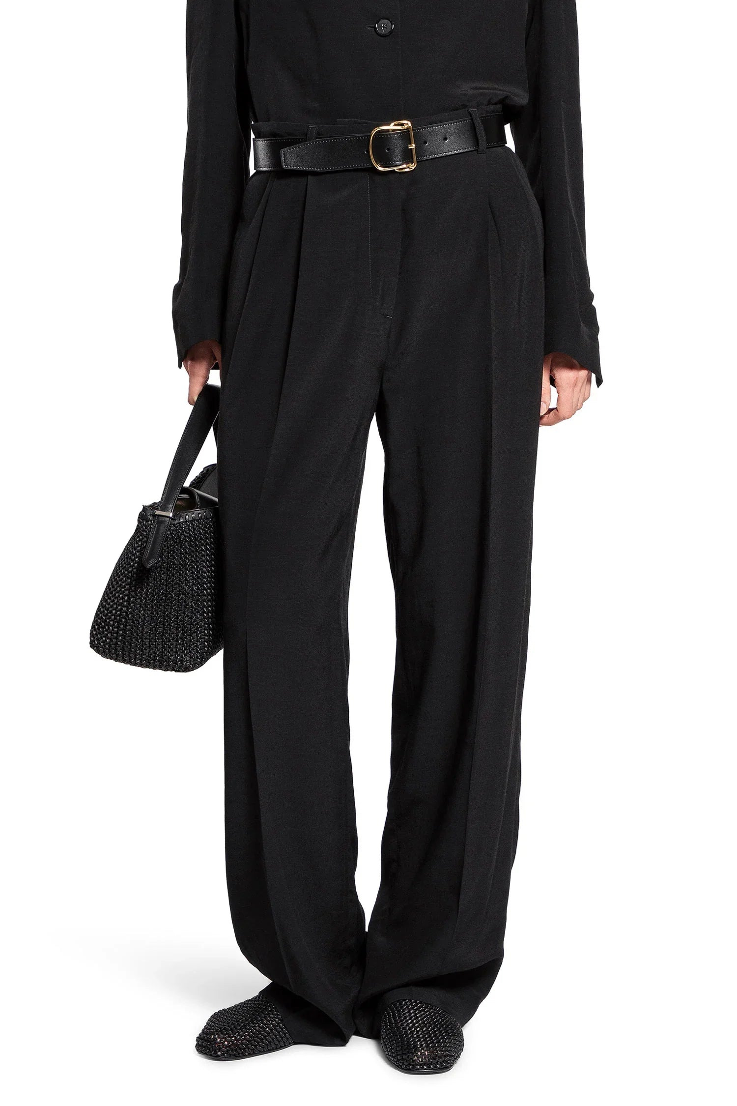 Double-Pleat-Straight-Trousers - 6