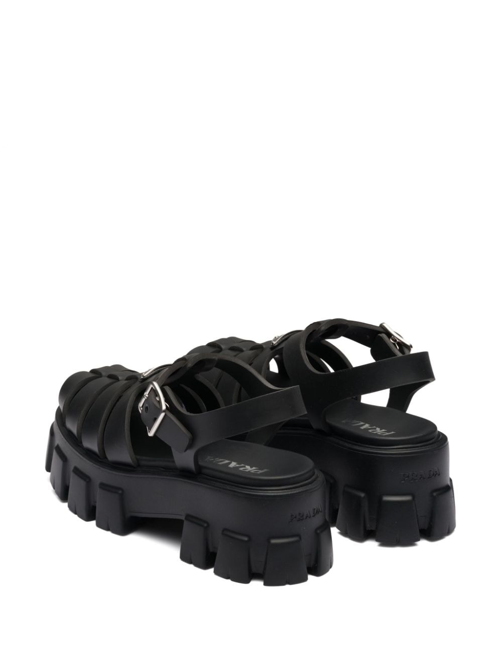 55mm caged platform sandals - 3