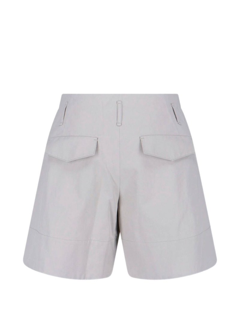 LOW CLASSIC pleated shorts outlook
