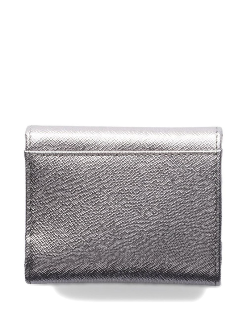 Prada small leather wallet outlook