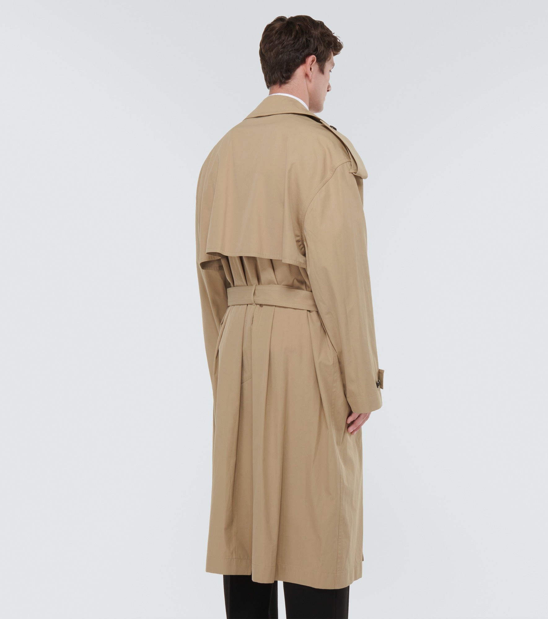Cotton-blend trench coat - 4