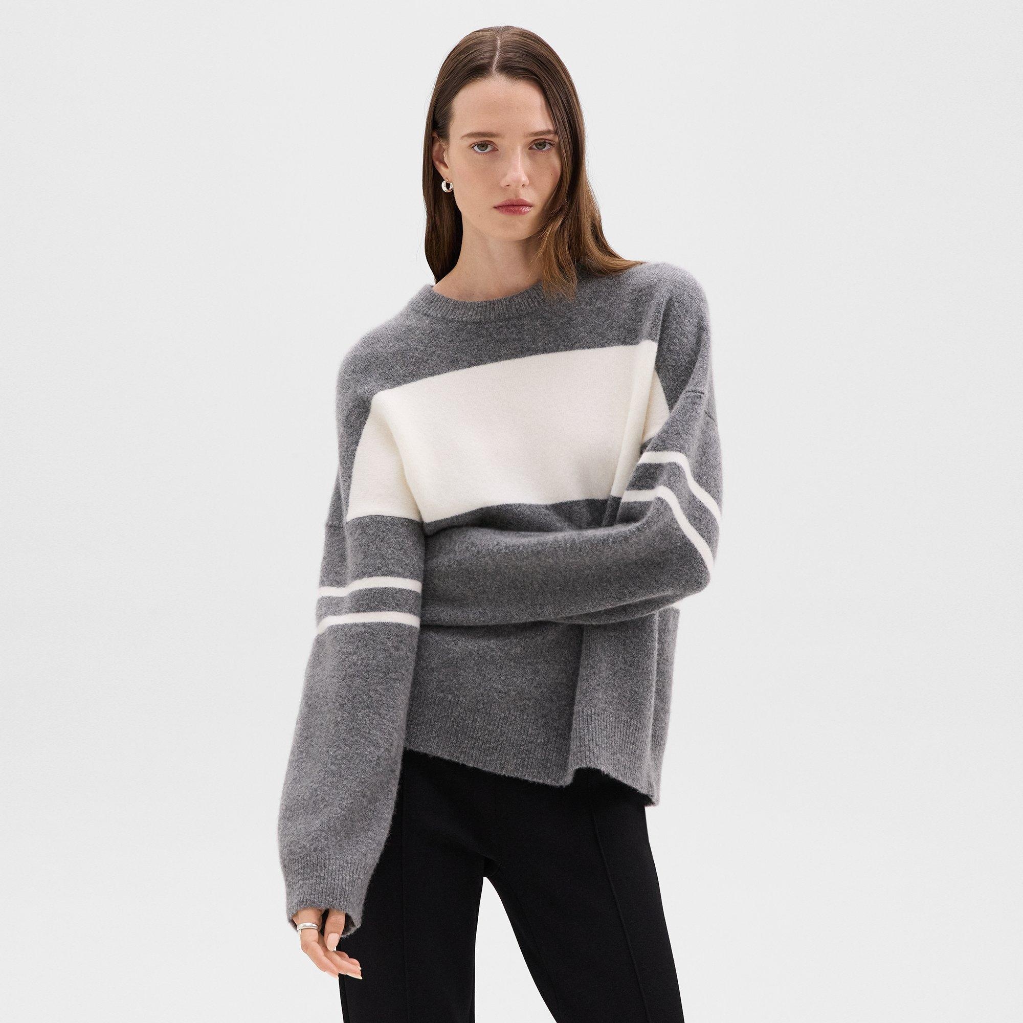 Colorblock Sweater in Astor Wool - 2