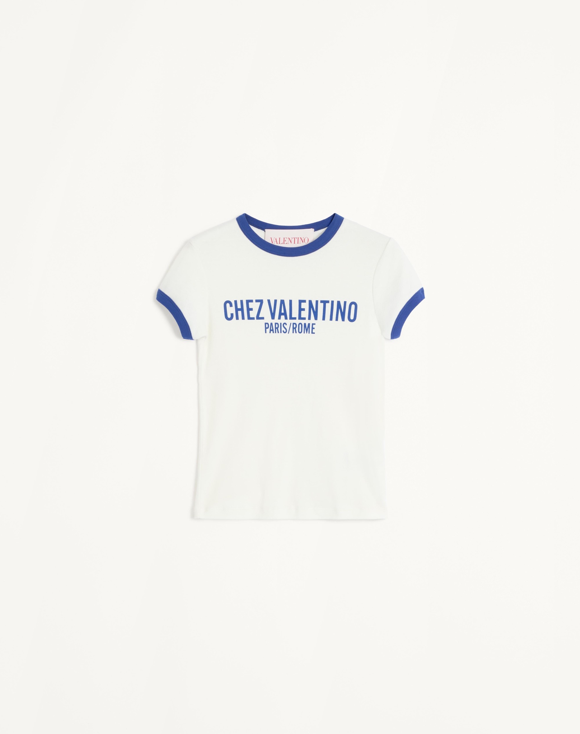 Valentino JERSEY COTTON T-SHIRT | REVERSIBLE