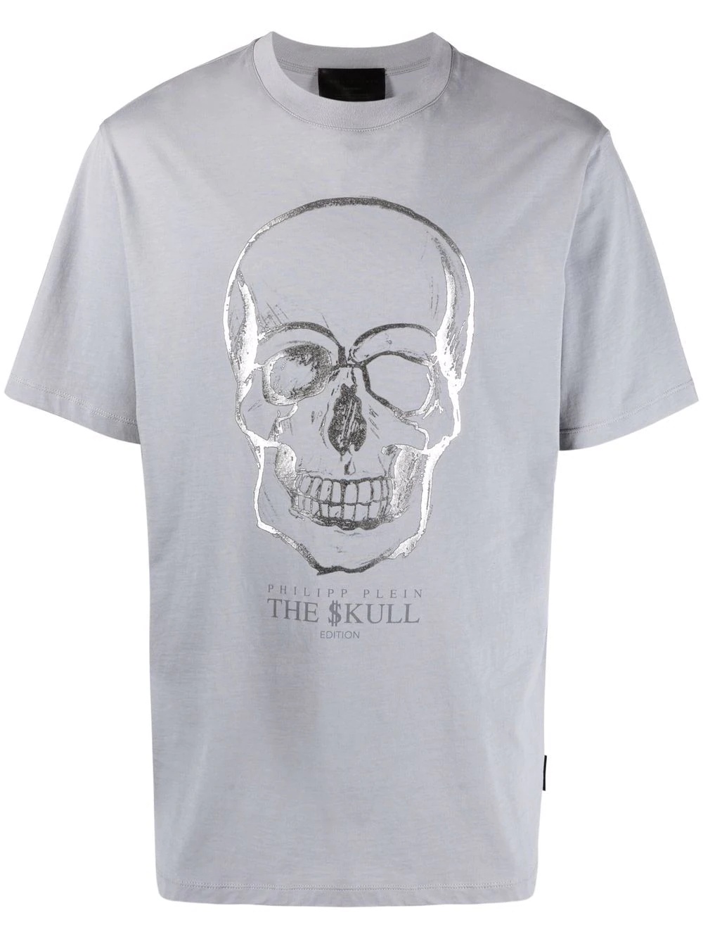 skull-print cotton T-shirt - 1