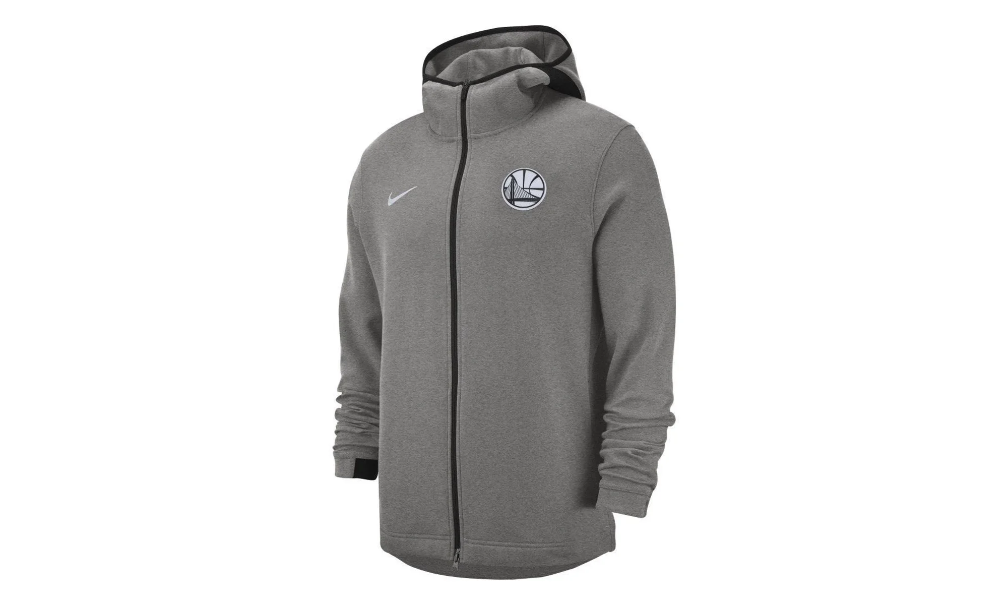 NBA Golden State Warriors Showtime Hoodie "Gray Black Heather" AO2044 032 - 1