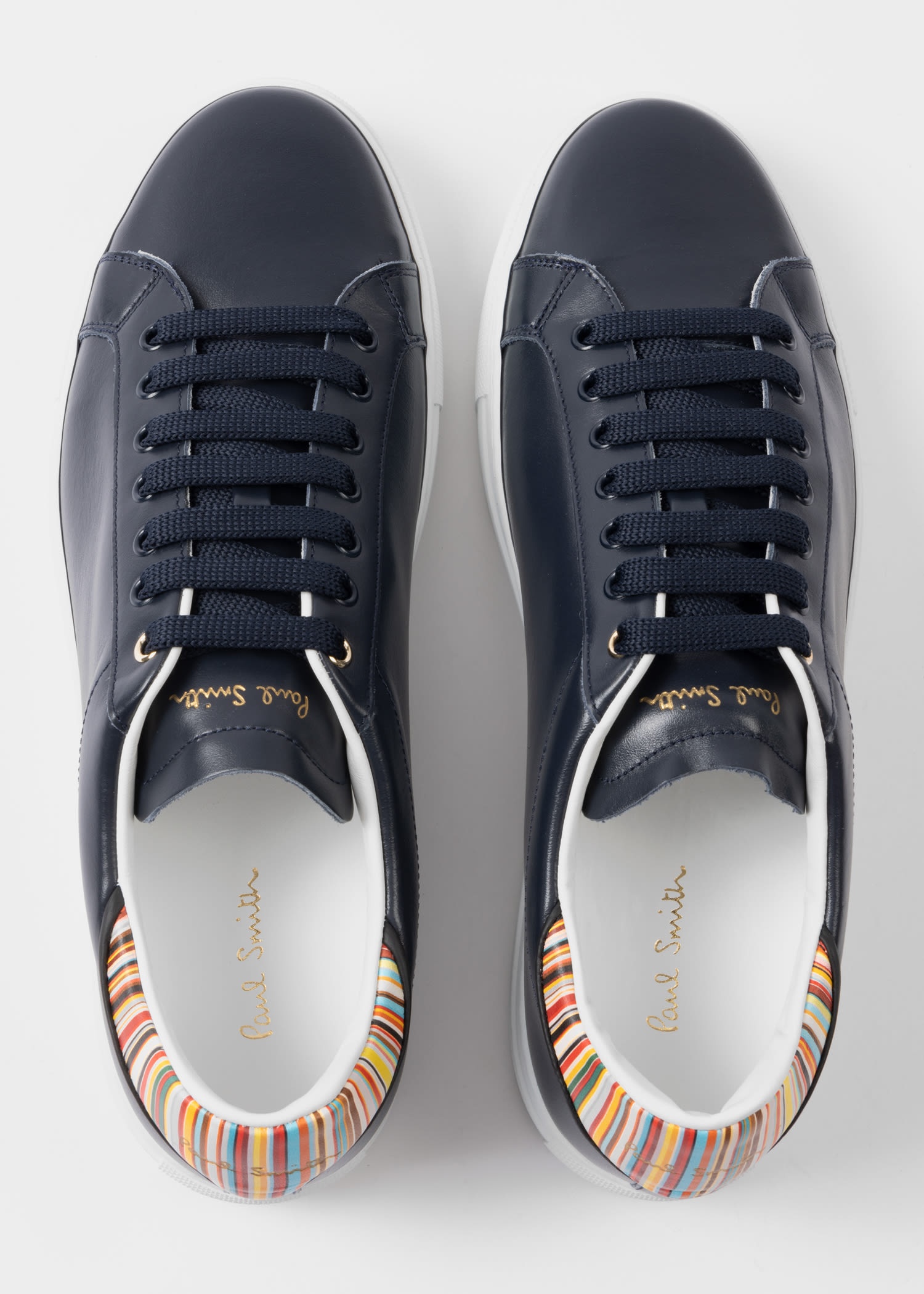 Leather 'Beck' Sneakers - 5