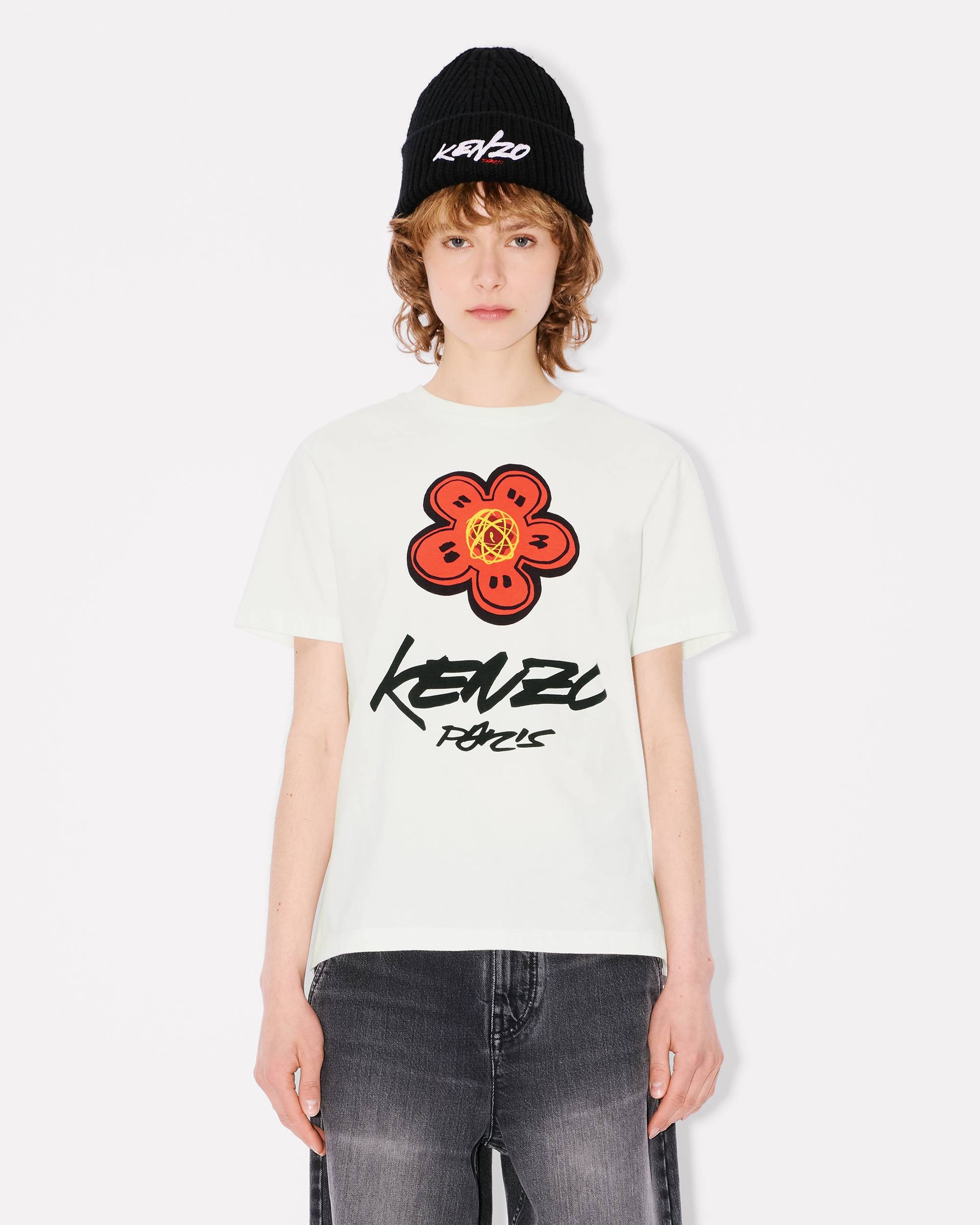 'Kenzo x Futura 2000' loose T-shirt in cotton - 3