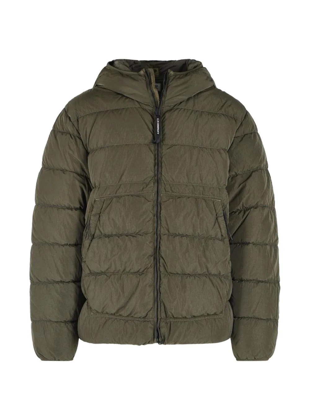 Chrome-R Goggle hooded down jacket - 1