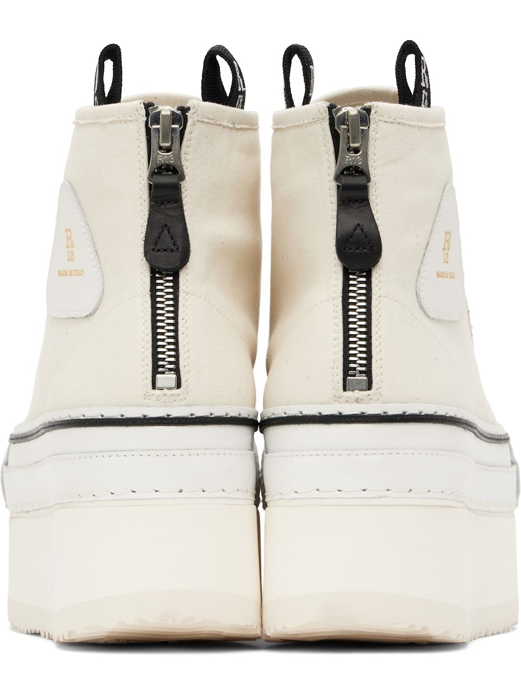 Off-White Courtney Platform High Top Sneakers - 2