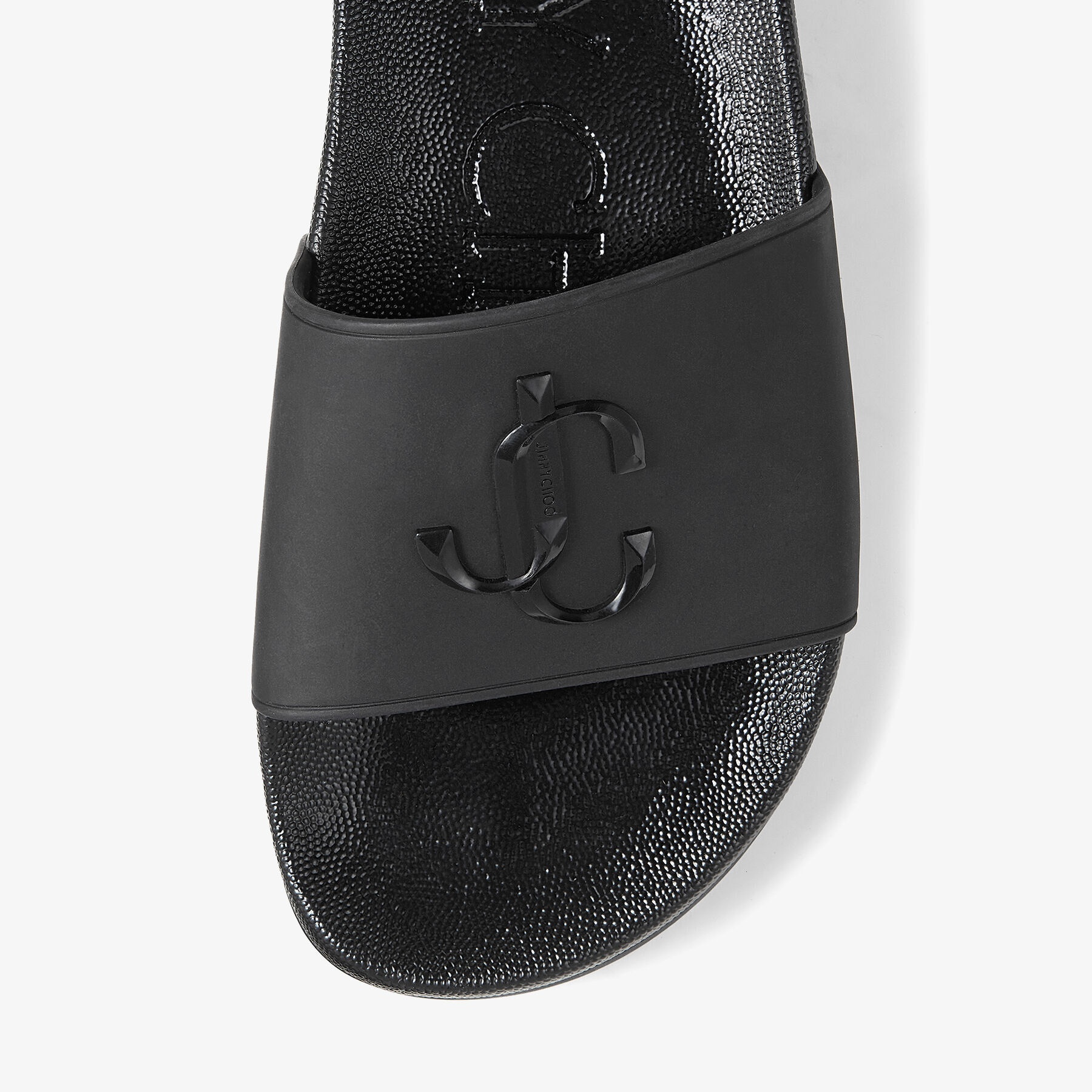 Port/F
Black Rubber Slides with JC Monogram - 4