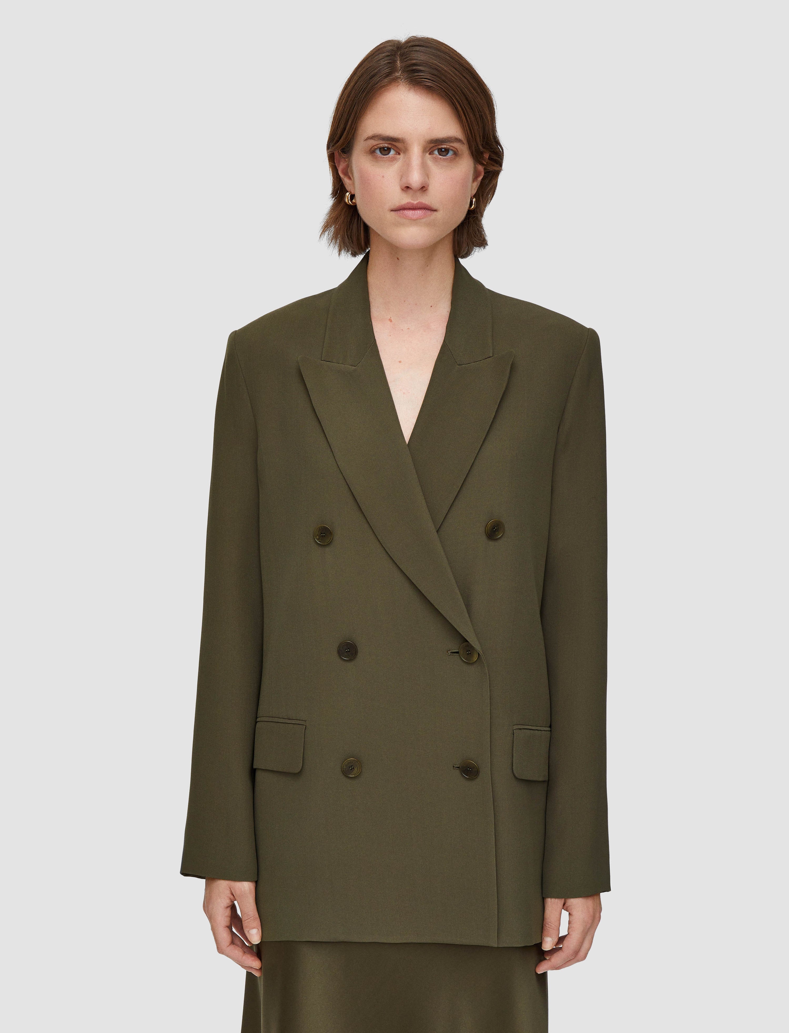 Silk Crepe Chapone Jacket - 3