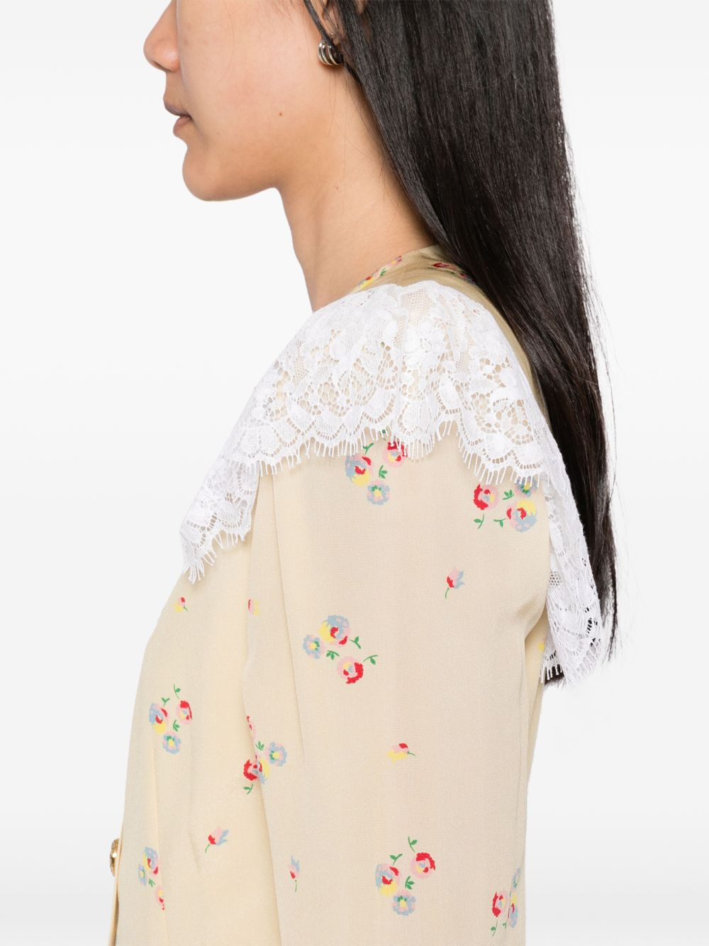floral-print dress - 5