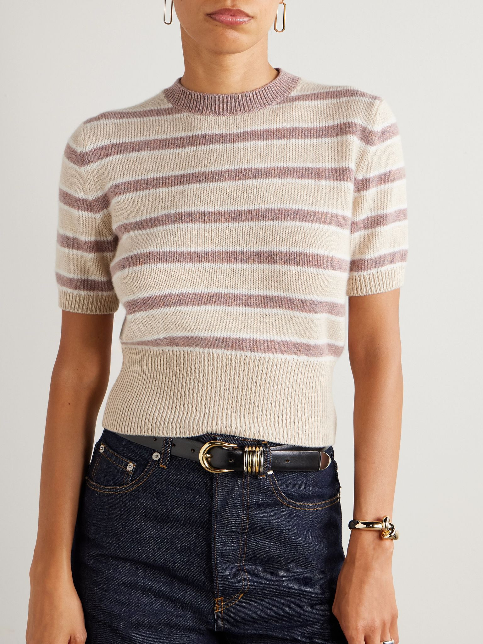 Fobello striped cashmere sweater Multi - 3