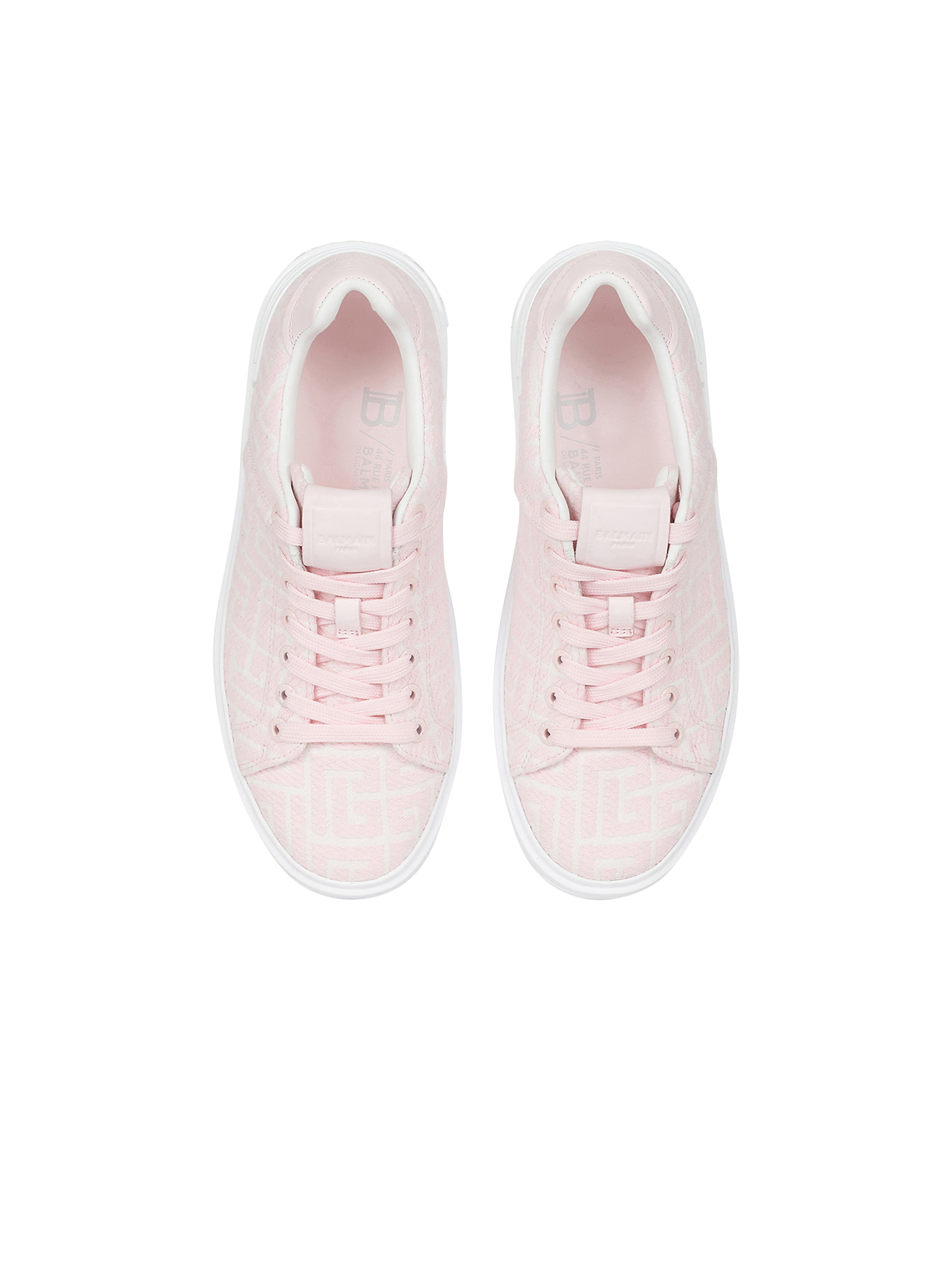 Bicolor jacquard B-Court sneakers - 3