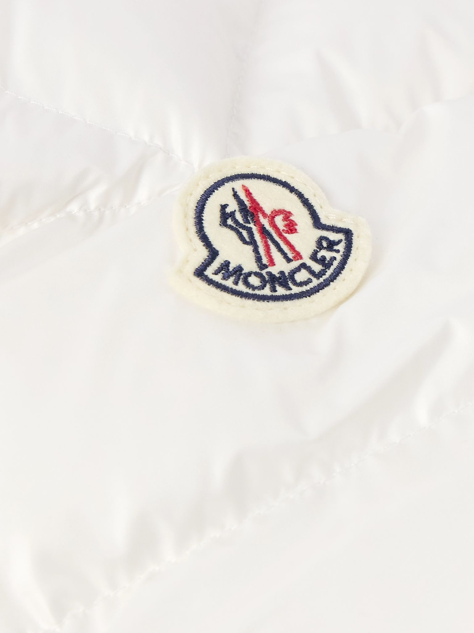 Besines Slim-Fit Quilted Shell Hooded Down Jacket White - 5
