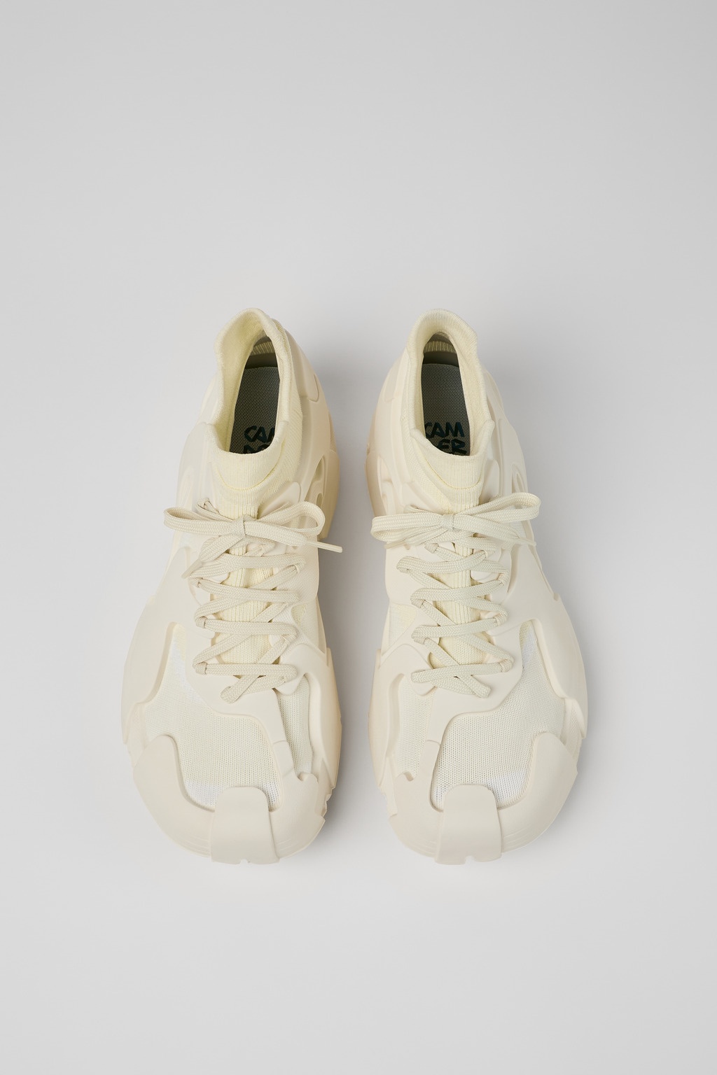 White Caged Sneakers - 4