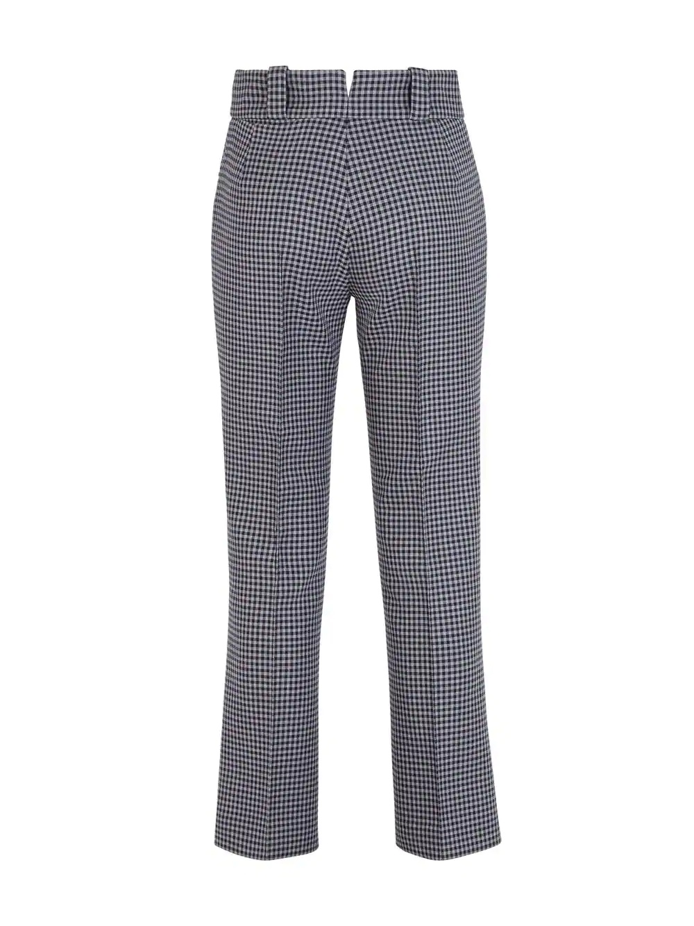 gingham kick flares - 2