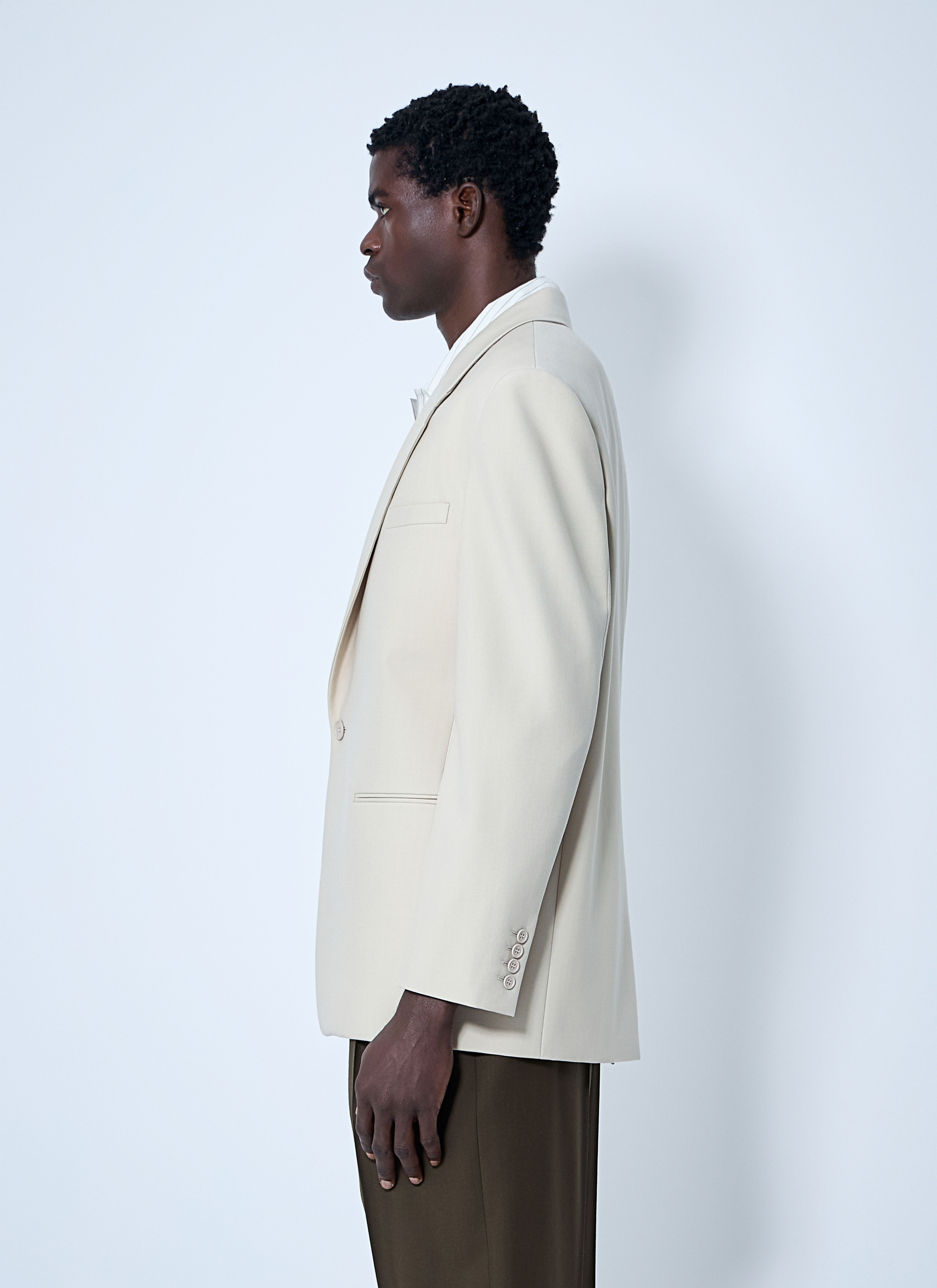 Yves Single-Breasted Blazer - 3