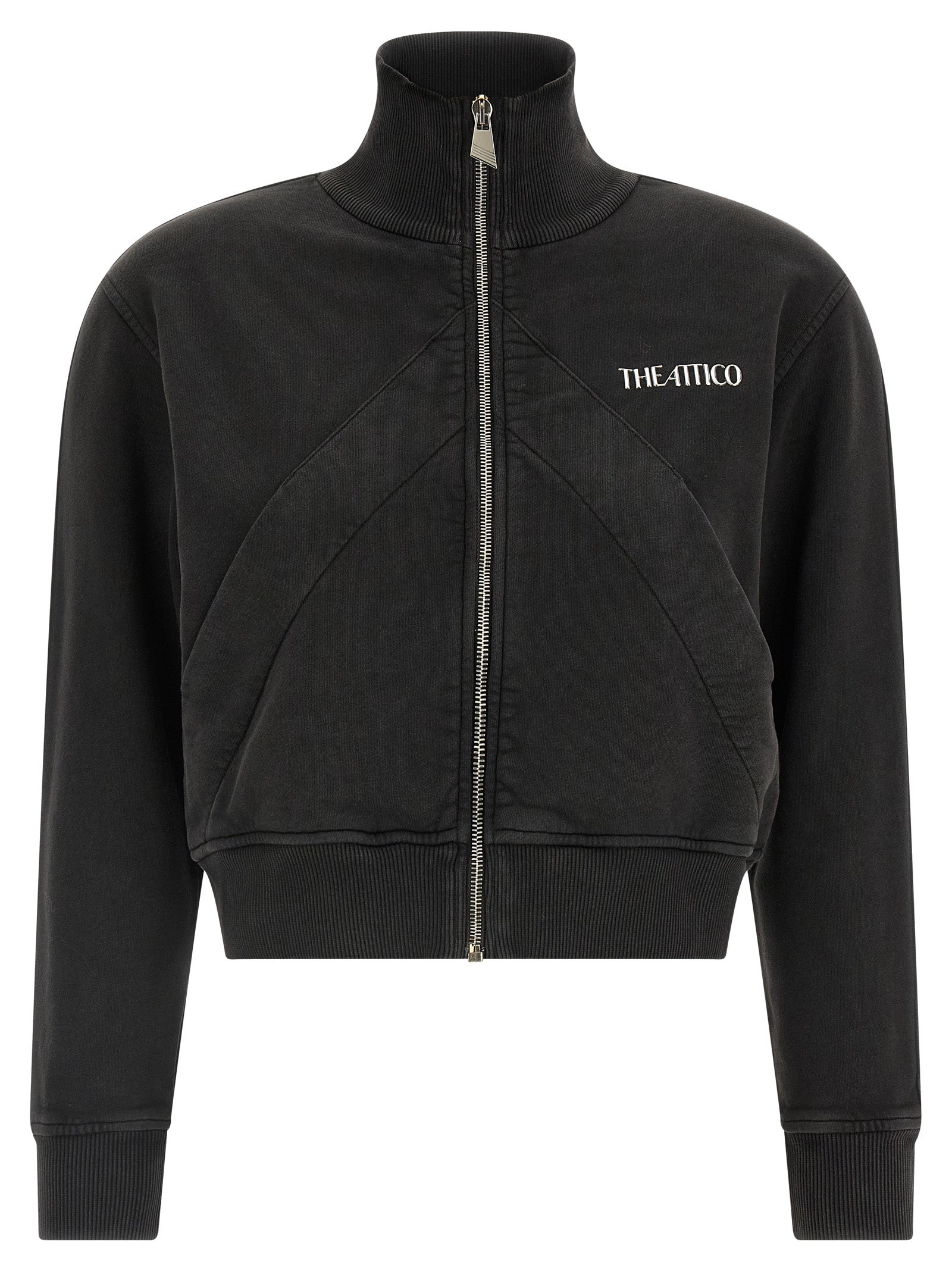 Zip Sweatshirt Black - 1
