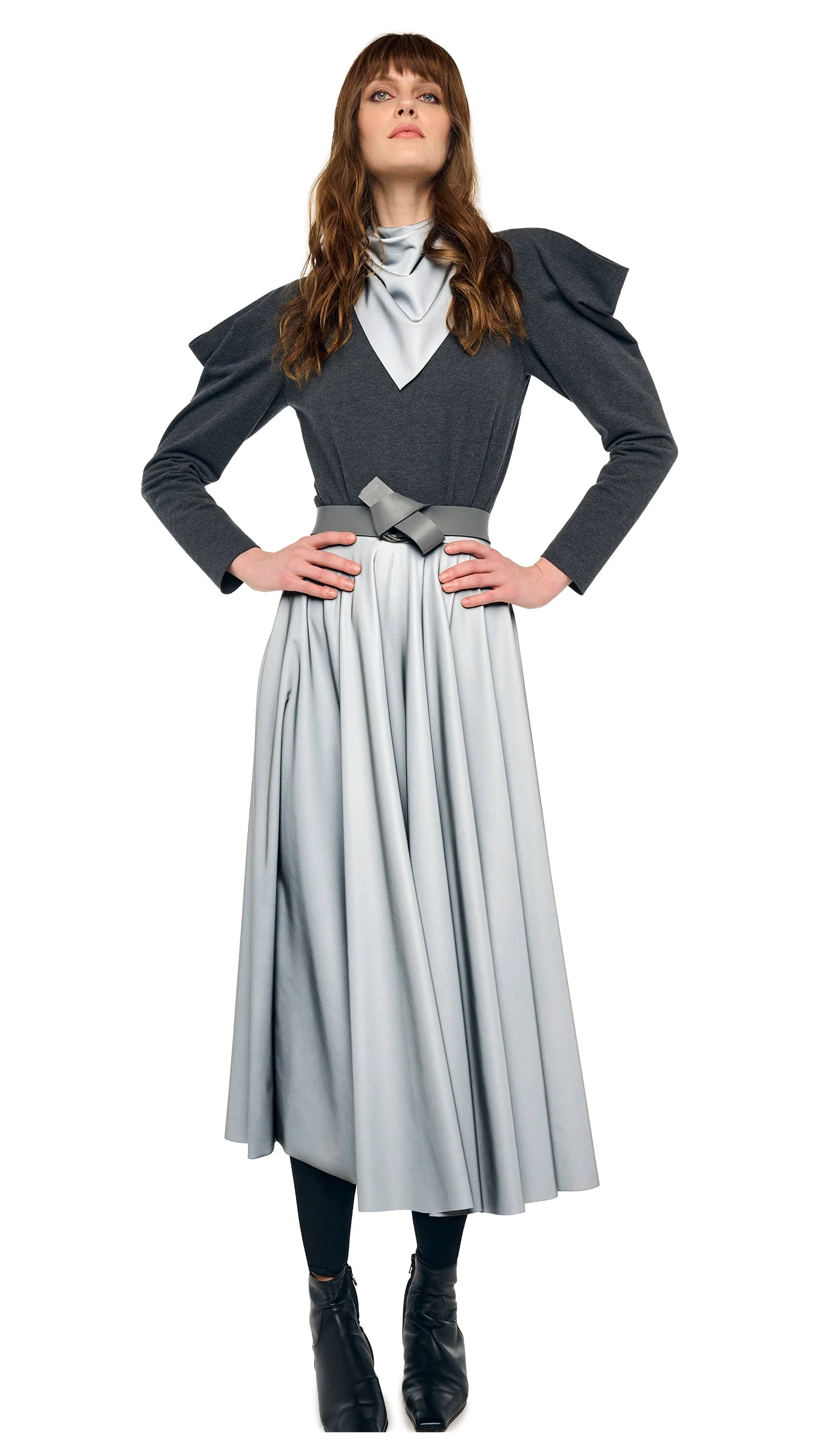 FLARED SKIRT TO MIDCALF - 1