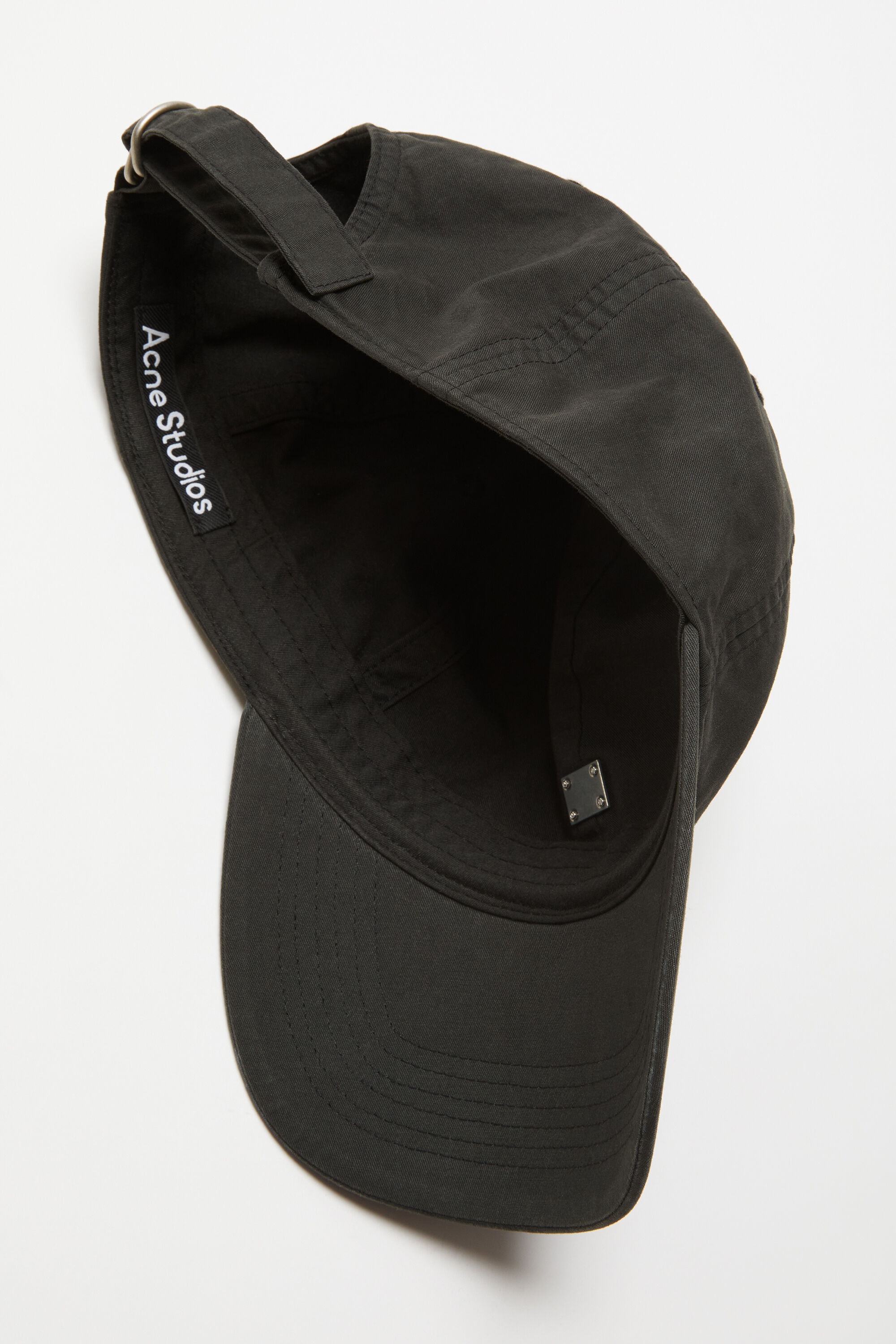 Metal Face patch cap - Black 3