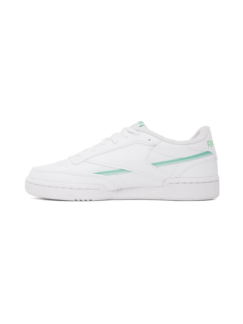 White & Green Club C 85 Vegan Sneakers 3