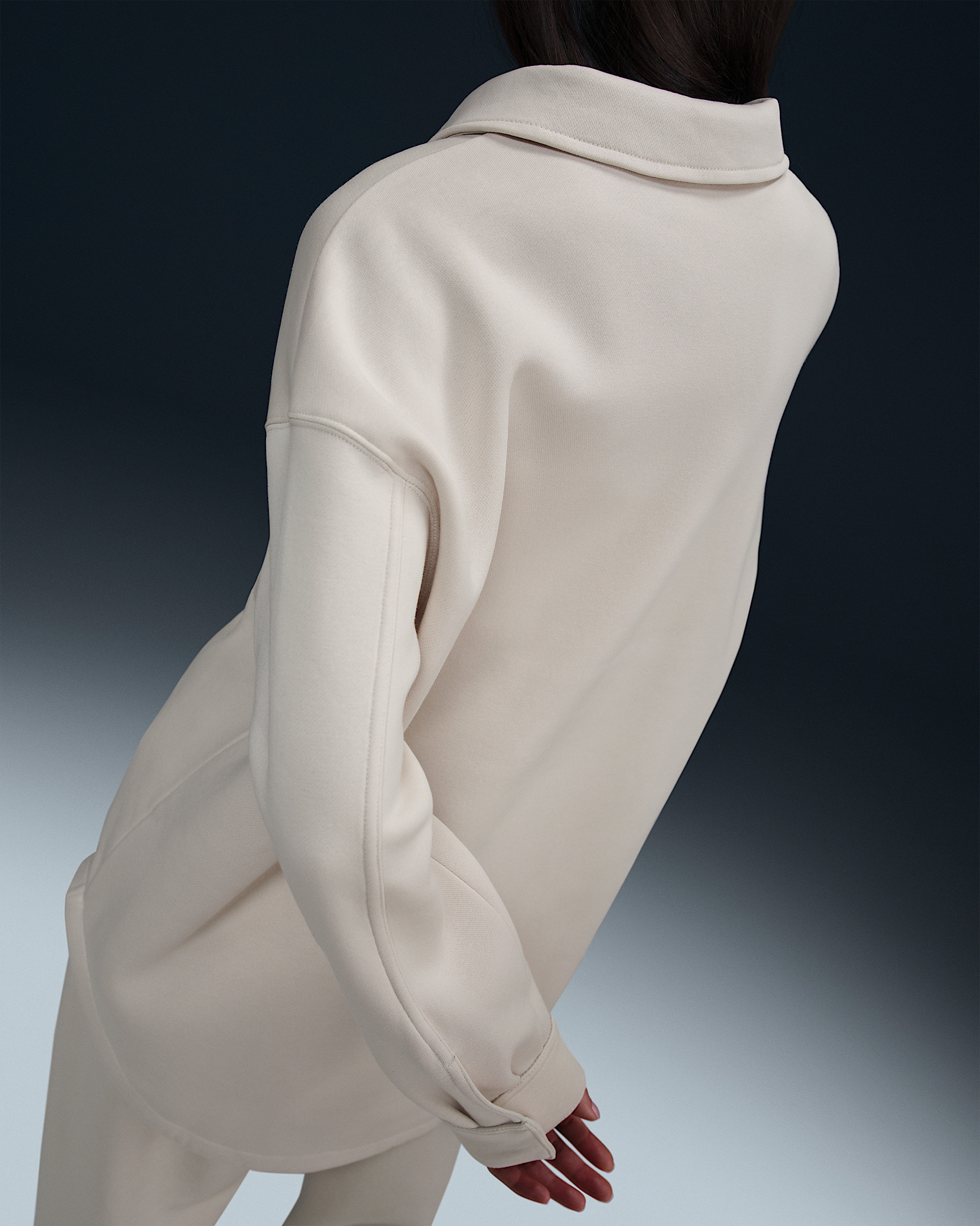 Nike Sportswear Phoenix Fleece Women's Oversized Shirt Jacket - 2