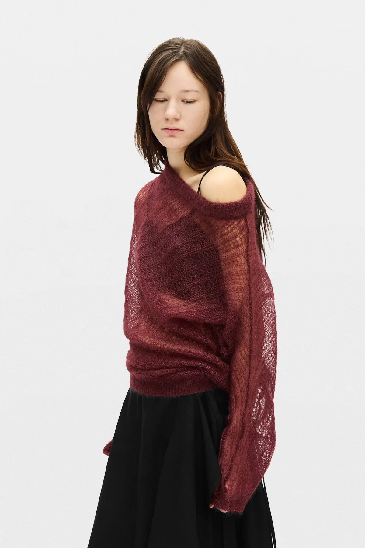 Christabel Bias Cut Sweater - 1