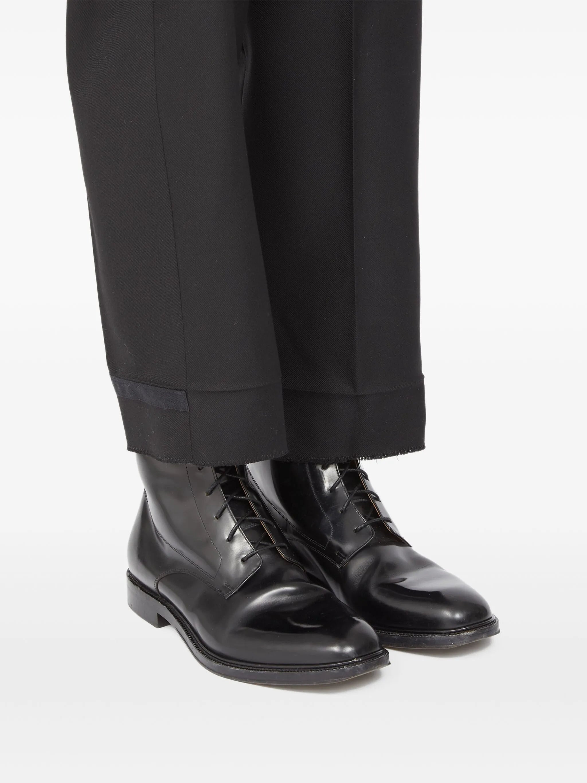 Maison Margiela Cut Lace-up Boots - 6