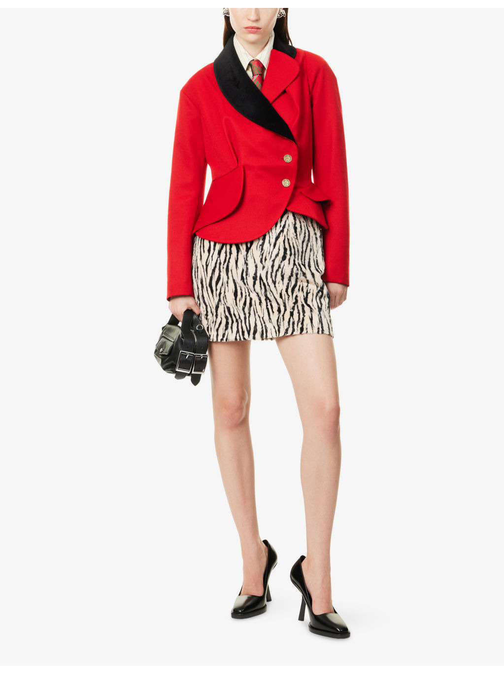 Stormy Asymmetric Wool Jacket - 2