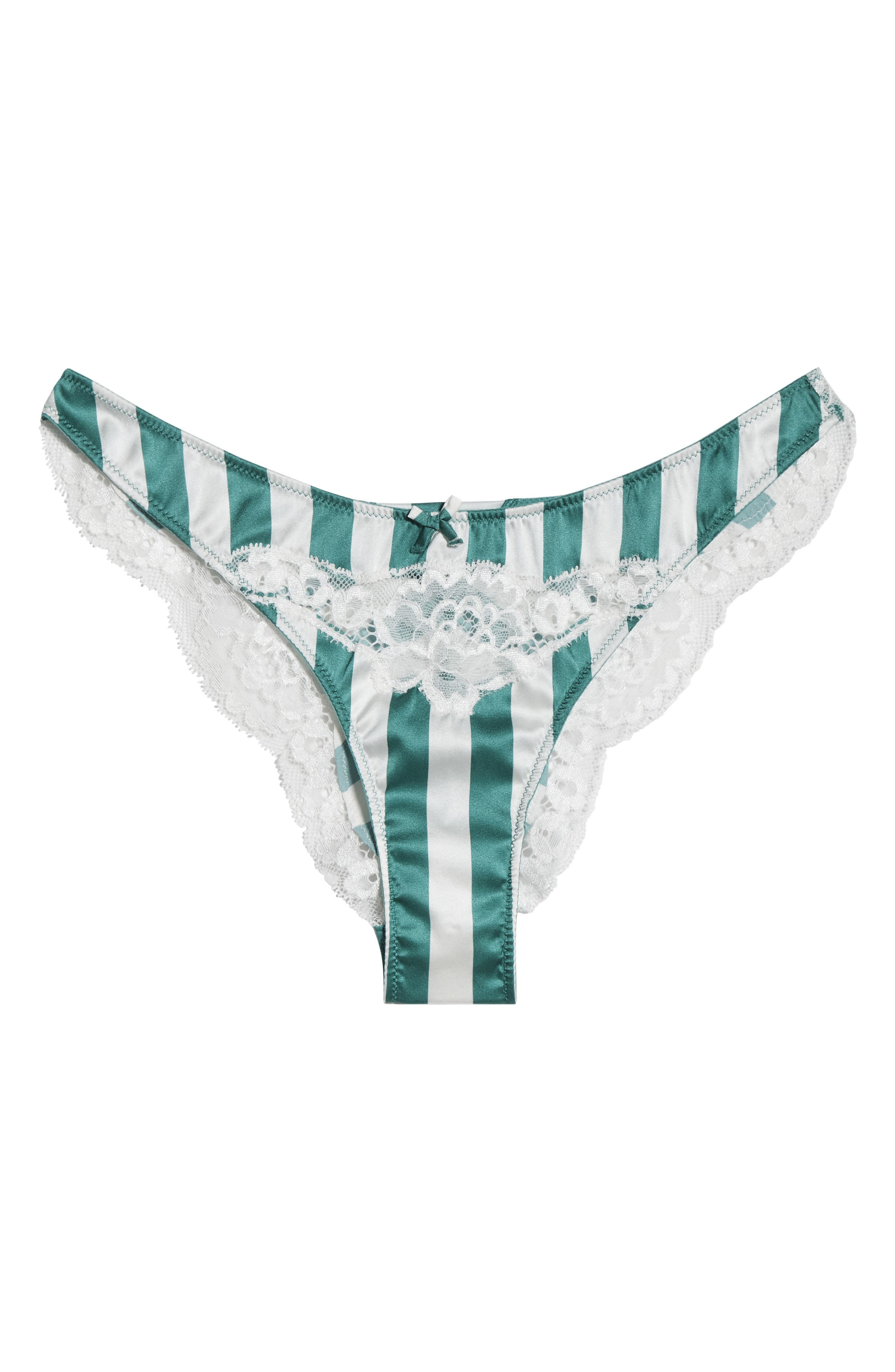 Fleur Du Mal Eve Cheeky Briefs in Riviera Stripe at Nordstrom - 6