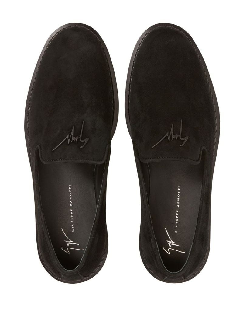 Klaus suede loafers - 4