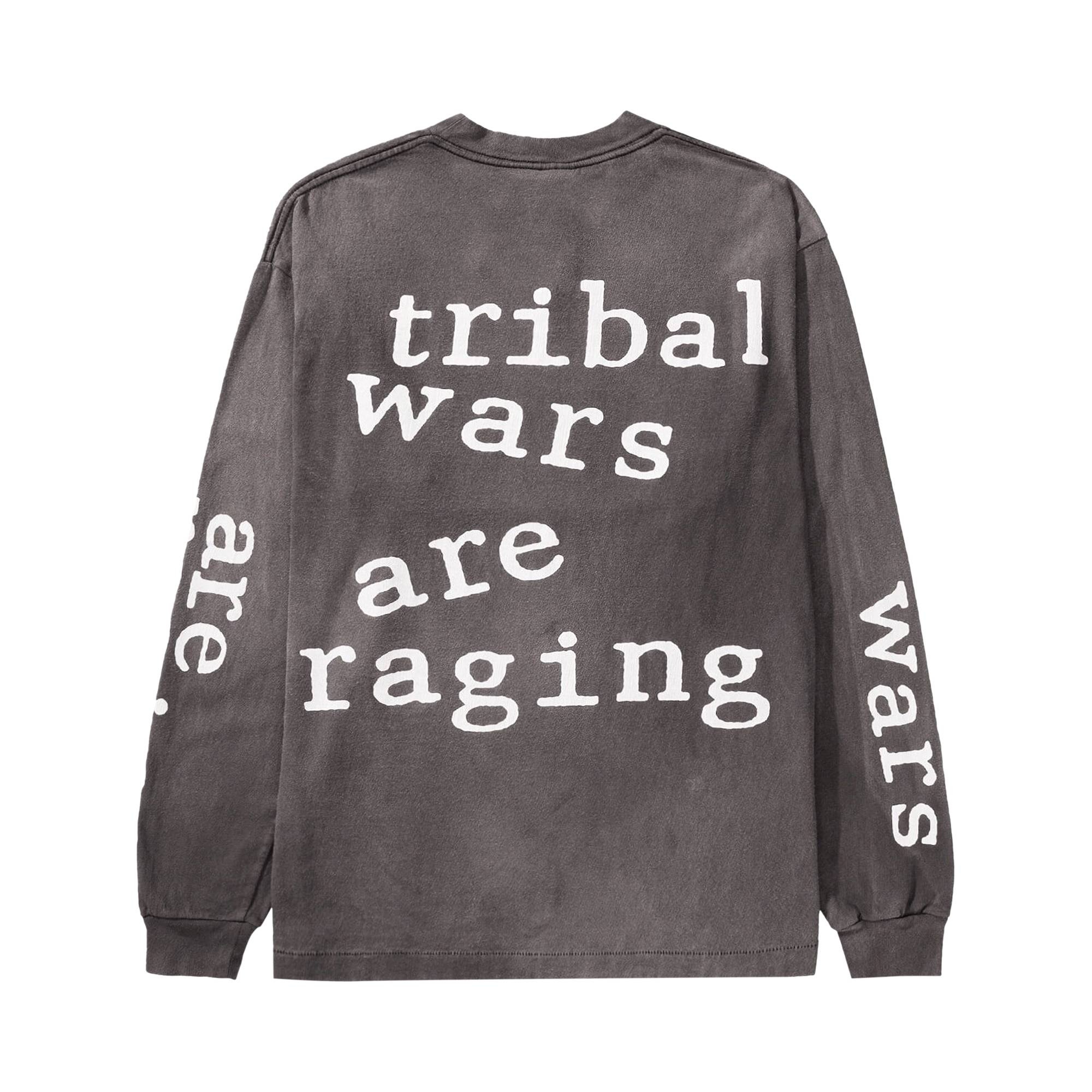 Saint Michael Trival Wars Long-Sleeve Tee 'Black' - 2