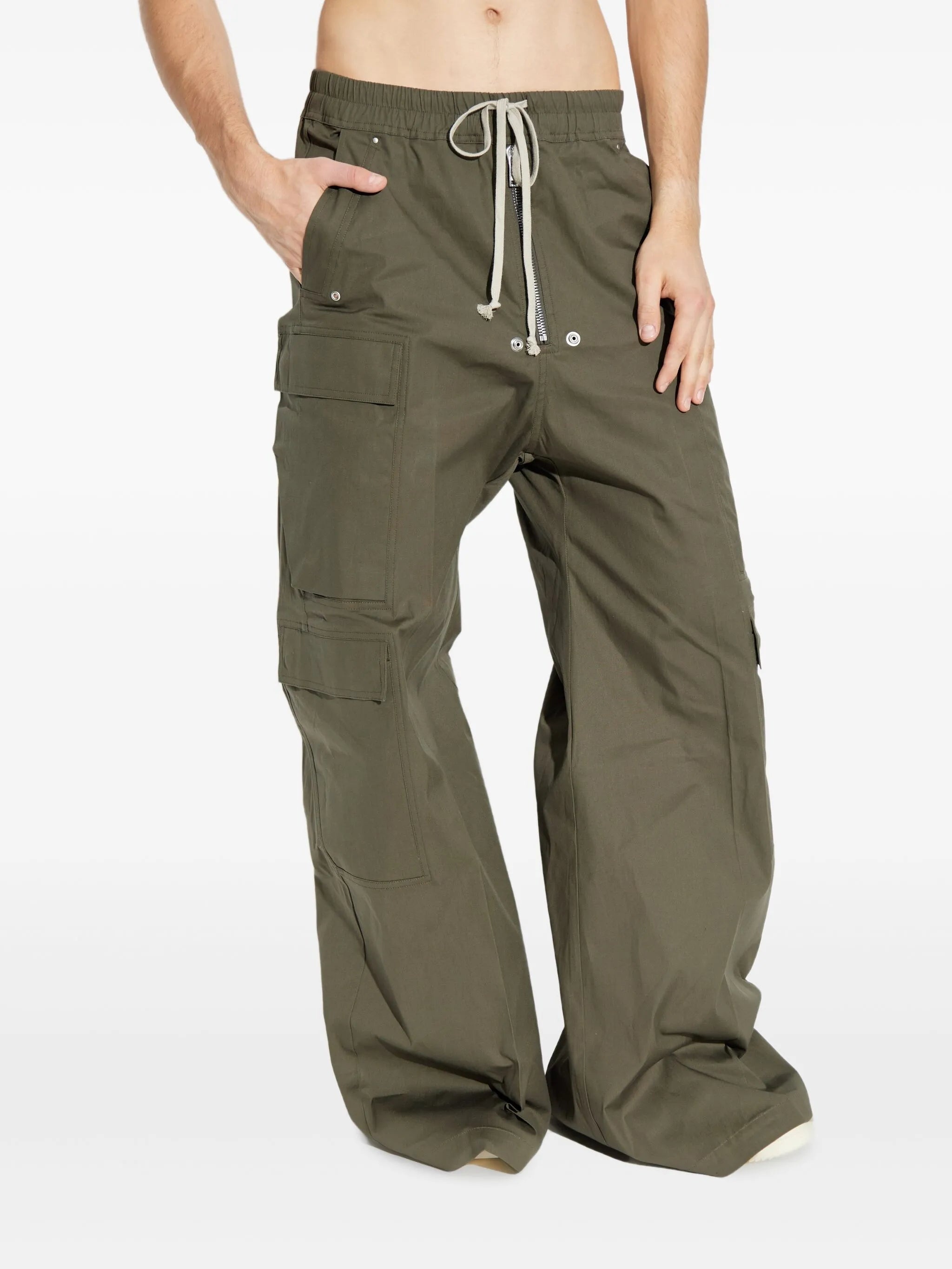 Rick Owens Drawstring Cargo Trousers - 5