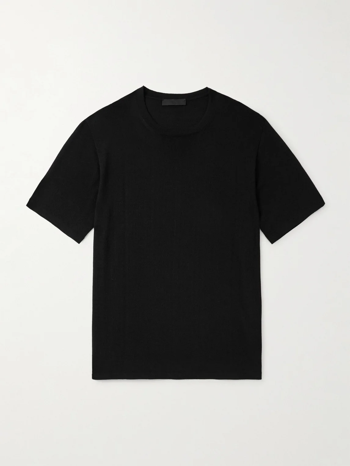 Slim-Fit Wool T-Shirt - 1