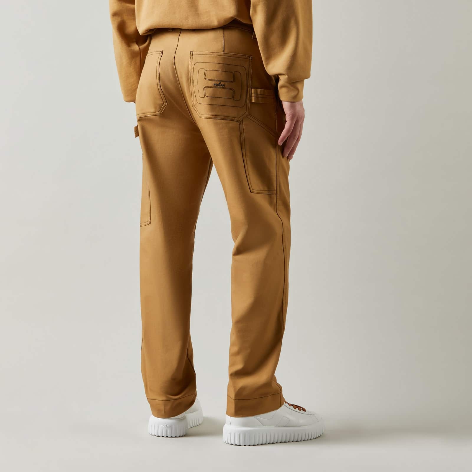 Workwear Pants Beige - 4