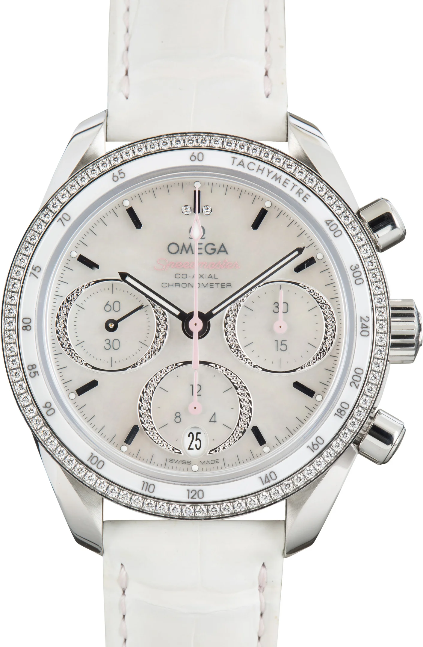 Pre-Owned Omega Speedmaster 38 Diamond Bezel - 1