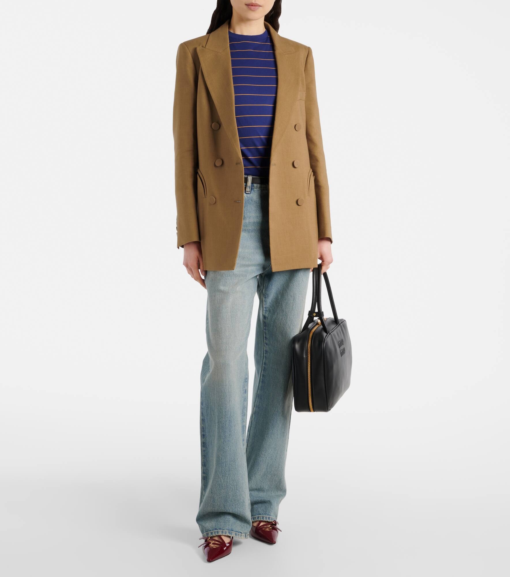 Everyday linen, wool, and mohair blazer - 2