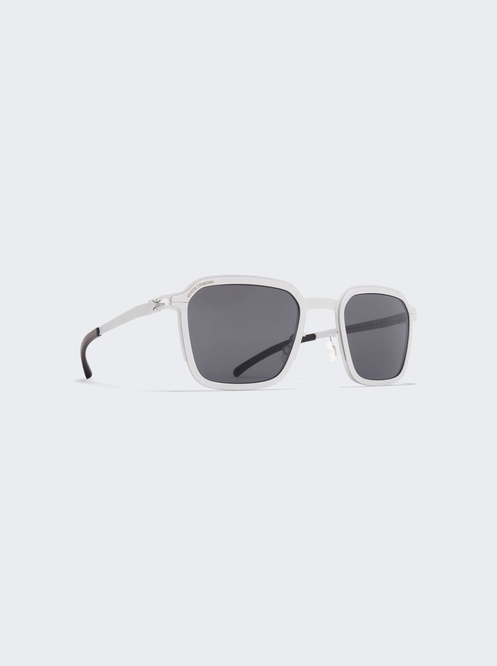 X Rimowa Heritage Mr002 Sunglasses White Silver - 2