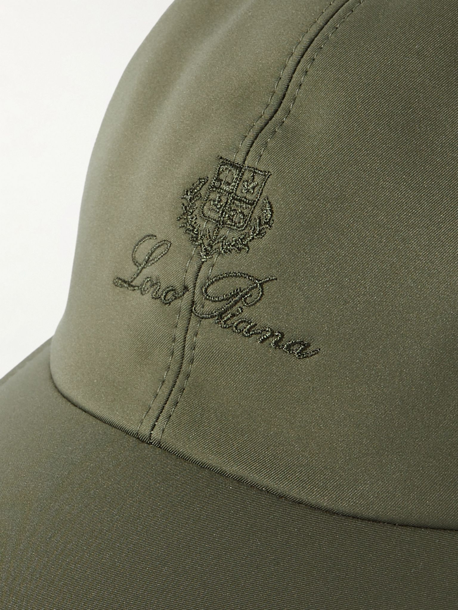 Logo-Embroidered Storm System® Shell Baseball Cap Green - 4