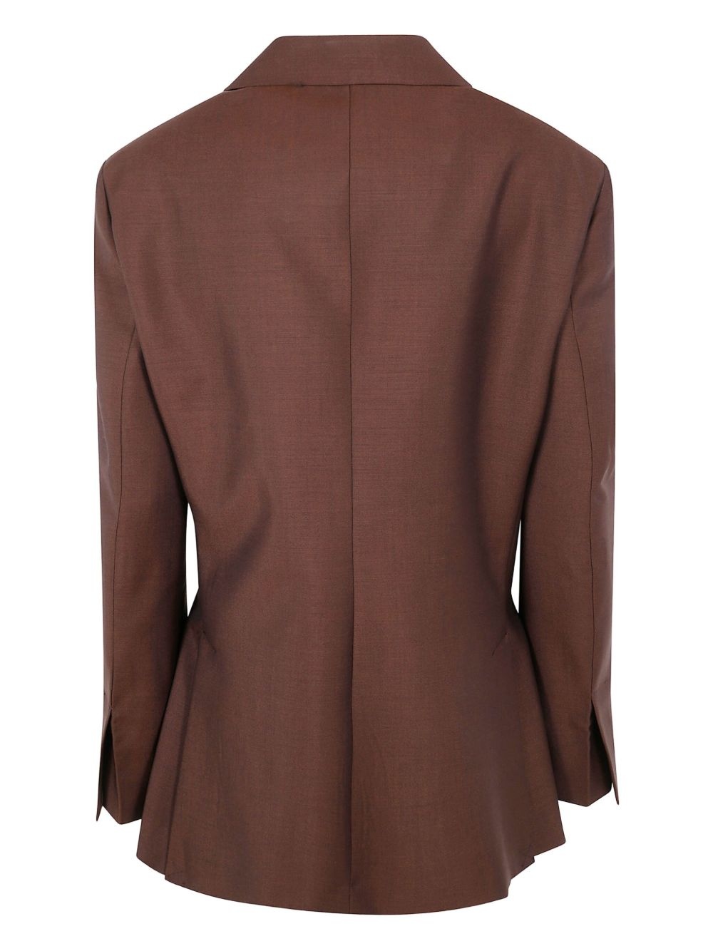 Dual Tone Piqué Overlap blazer - 2