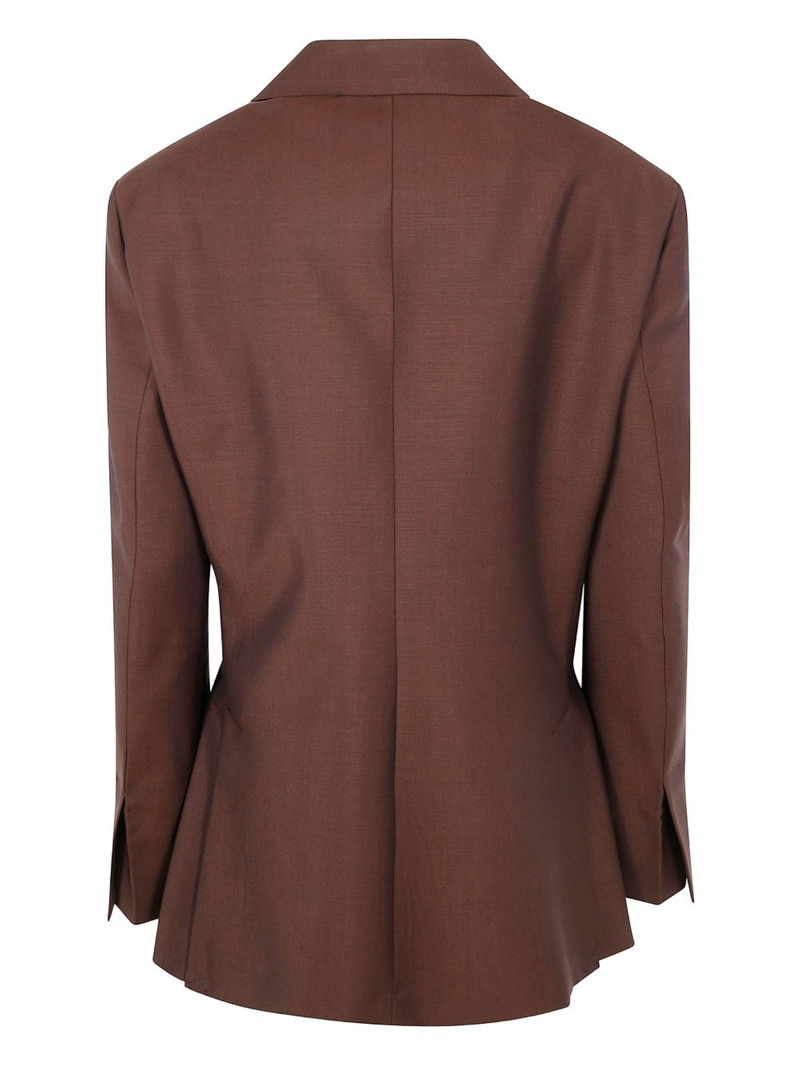 RÓHE Dual Tone Piqué Overlap blazer outlook