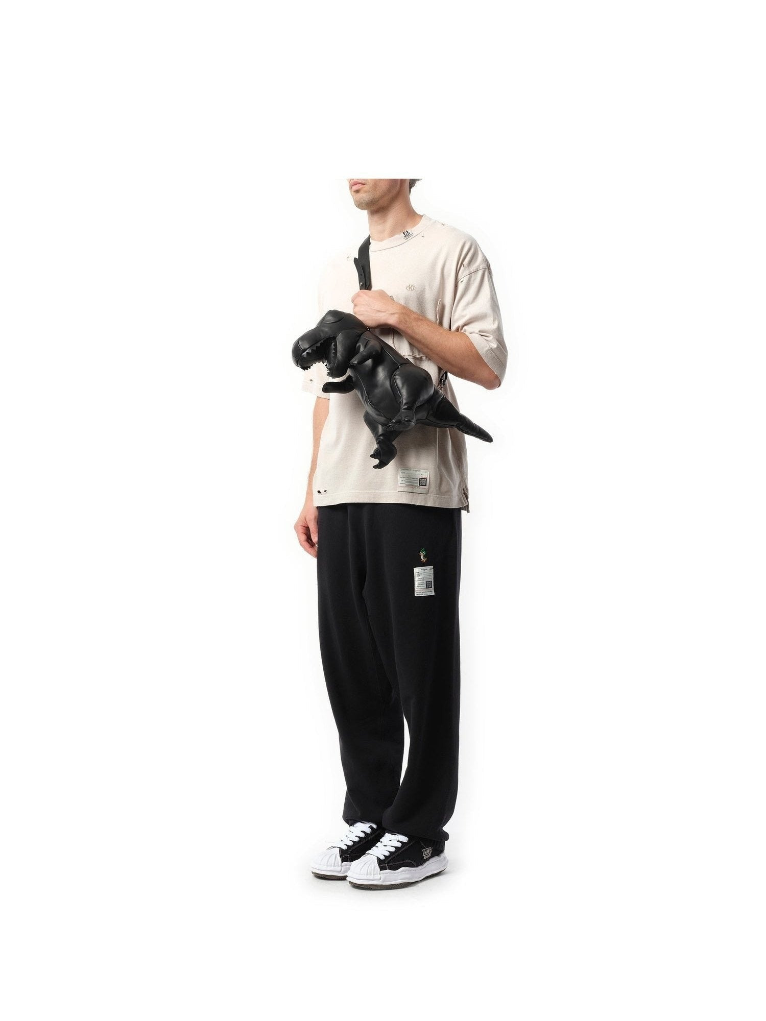 T-Rex Shoulder Bag in Black - 4