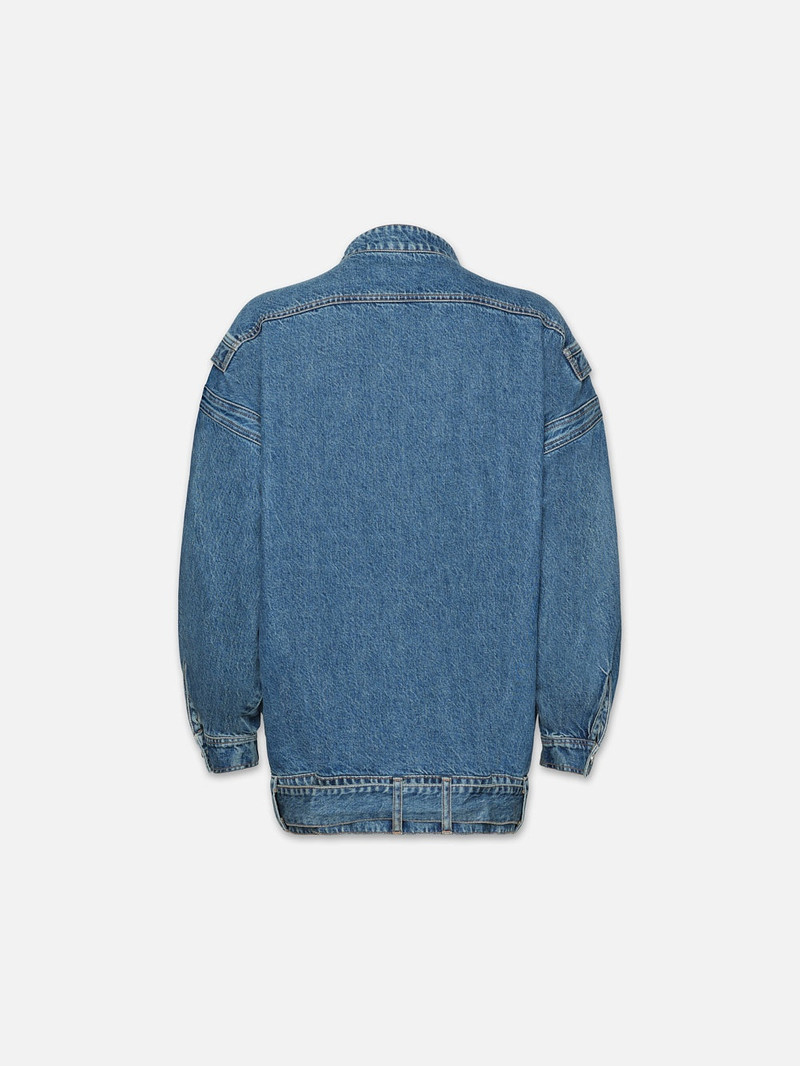 FRAME The MC Denim Jacket in Pond outlook